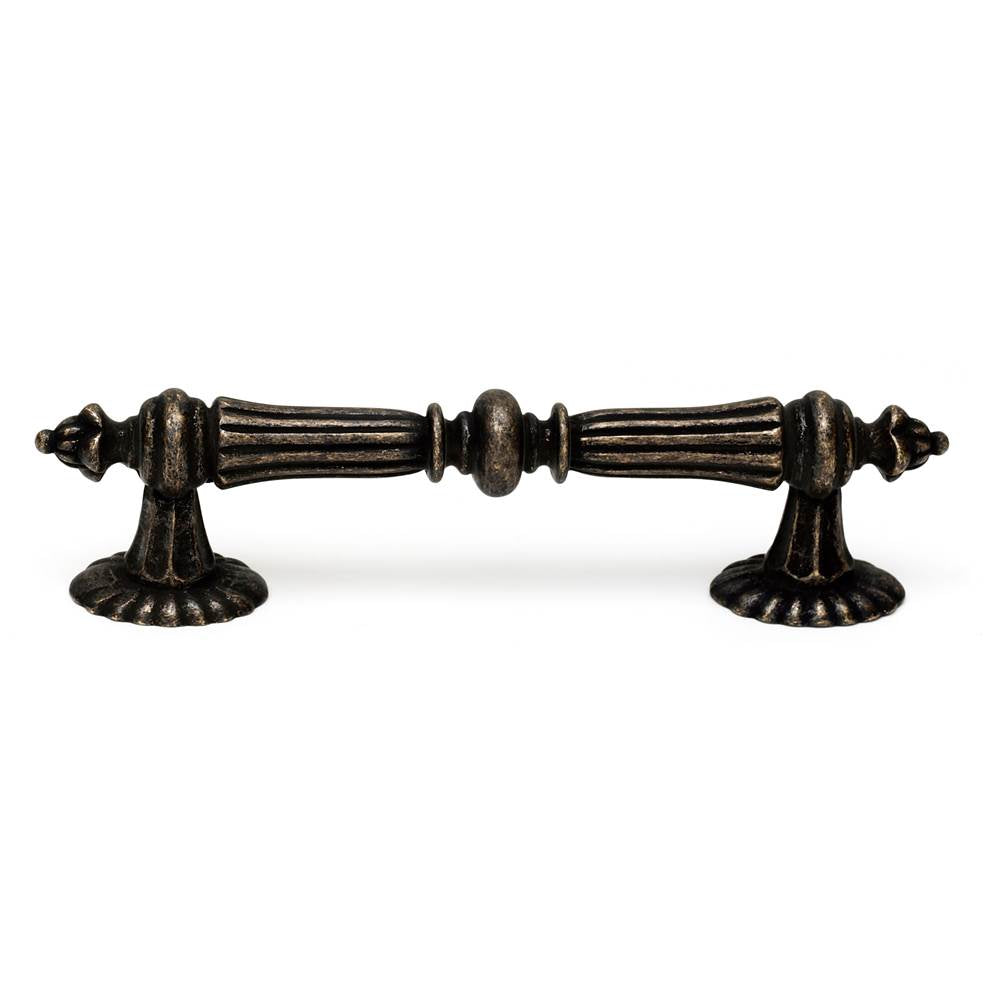 Ornate 4-5/8" Pull w/Barcelona Finish