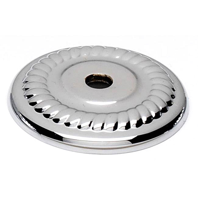 Rope 1-1/4" Rosette w/Polished Chrome Finish