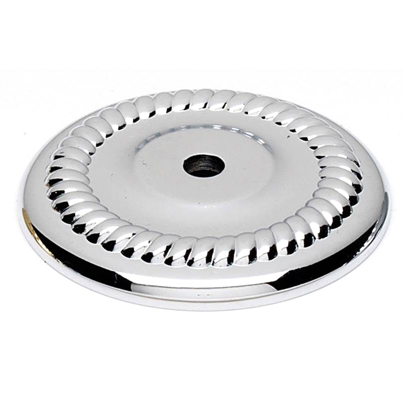 Rope 1-1/2" Rosette w/Polished Chrome Finish