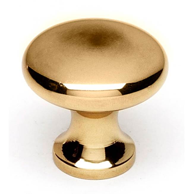 Traditional 1" Knob w/Polished Antique Finish