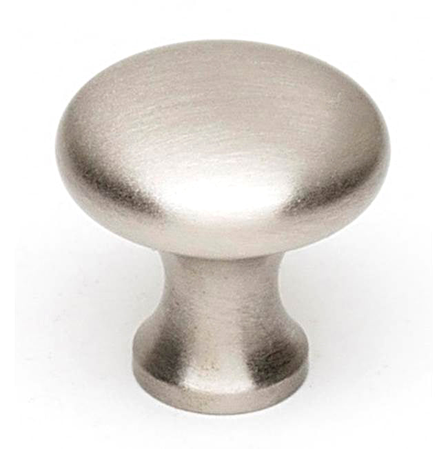 Traditional 3/4" Knob w/Satin Nickel Finish