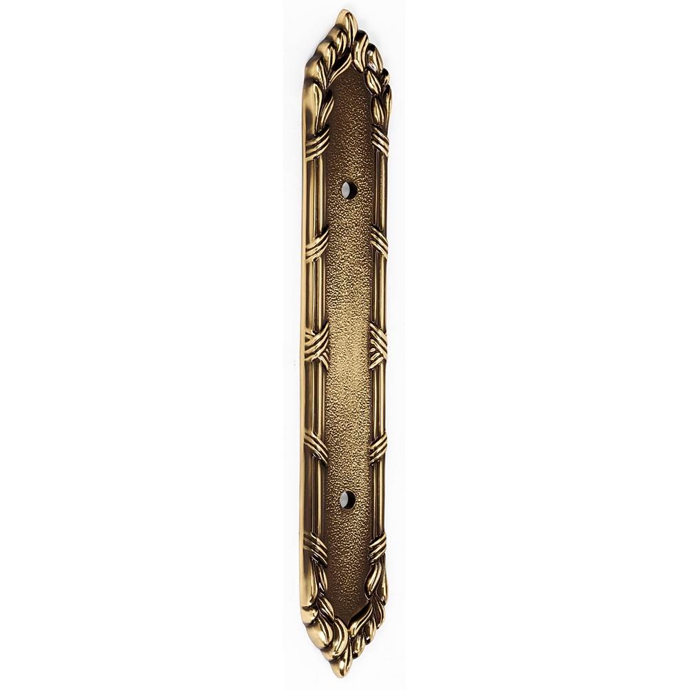 BACKPLATE 7-1/4 A887-35-PA RIBBON AND REED F/A881-35 PULL