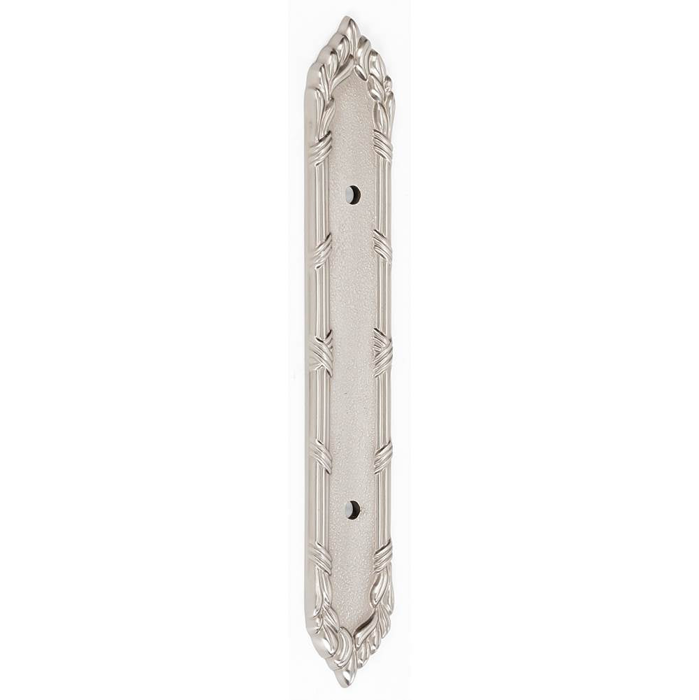 BACKPLATE 7-1/4 A887-35-SN RIBBON AND REED F/A881-35 PULL