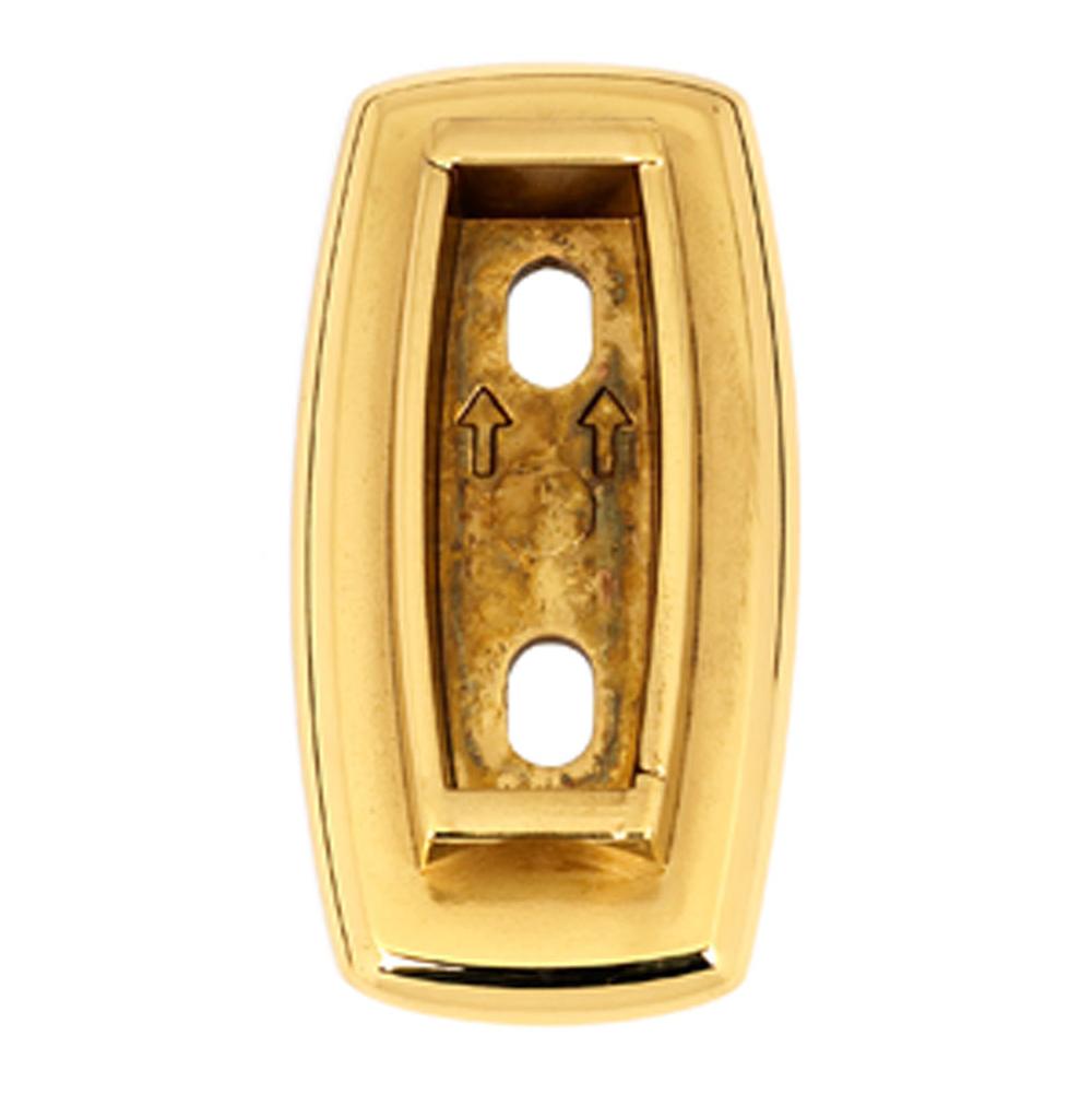 Euro 1-3/16" Base Plate w/Polished Brass Finish