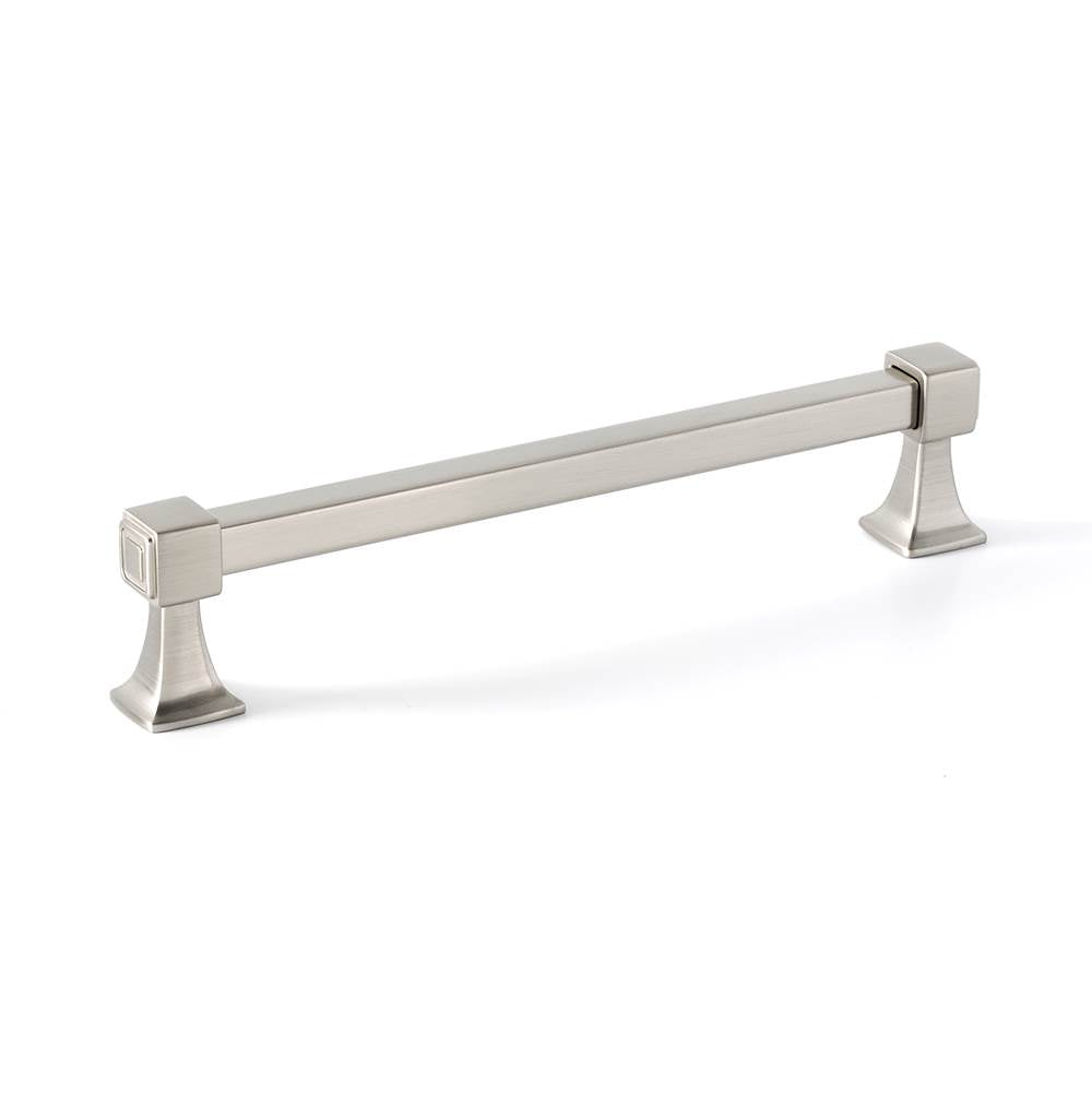 Cube 6" Pull in Satin Nickel