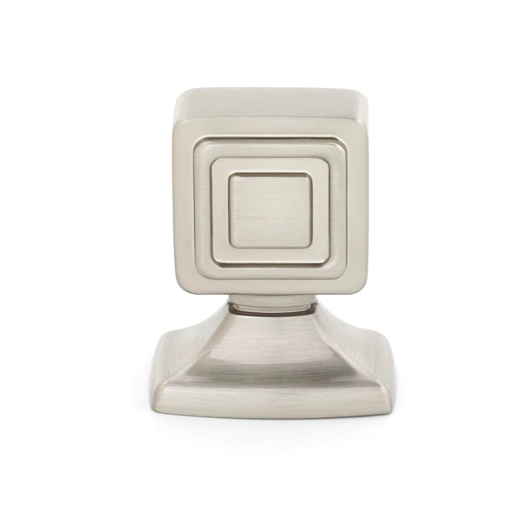 KNOB 1in A986-1-SN CUBE