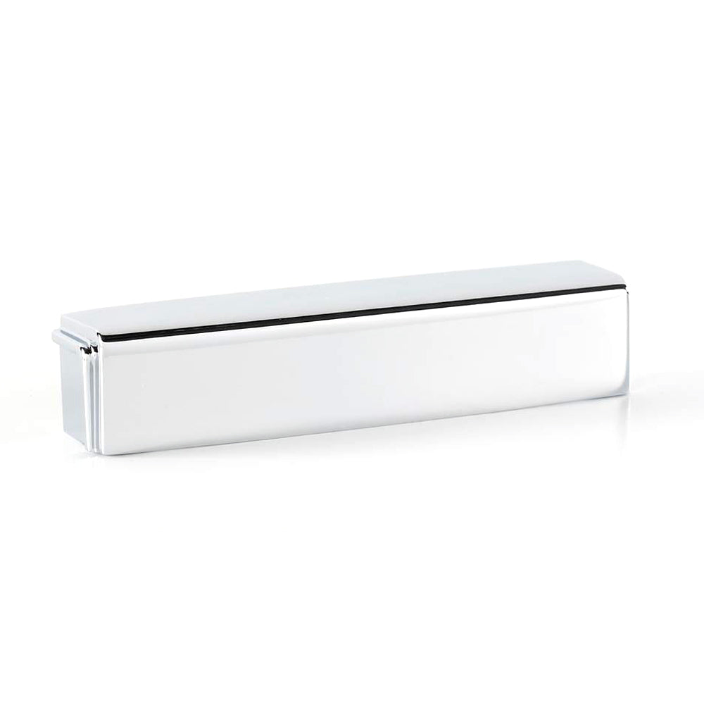 Cube 4" Cup Pull in Polished Chrome
