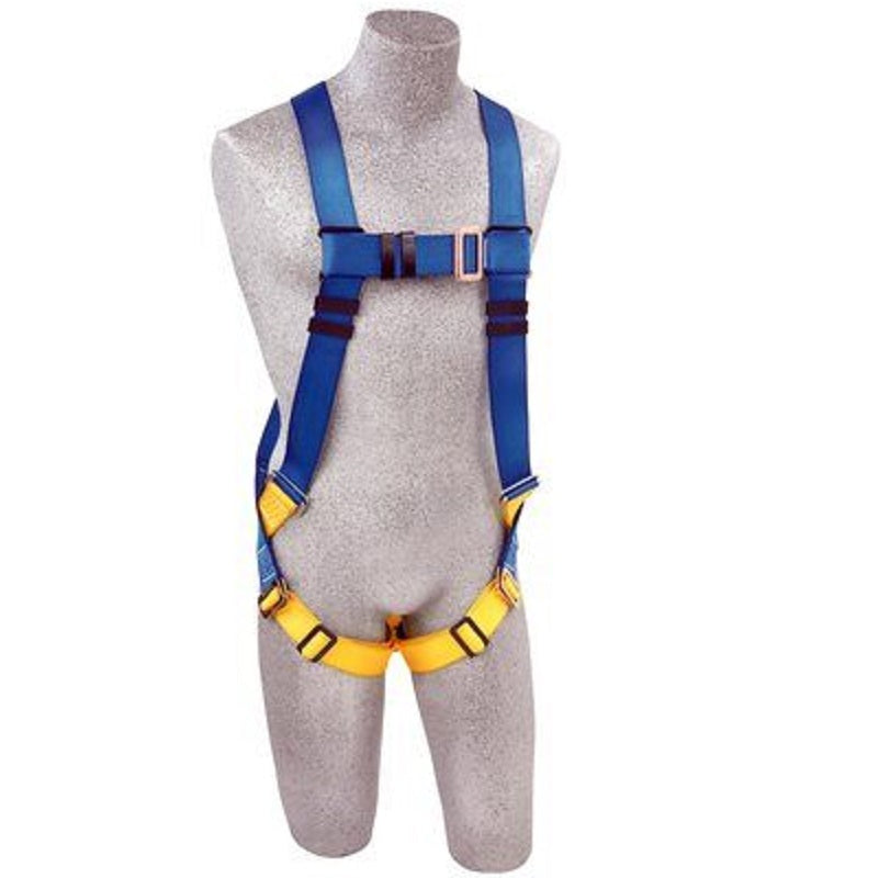 Protecta FIRST Vest-Style Harness Universal with Back D-Ring, Pass-Thru Buckle Leg Straps