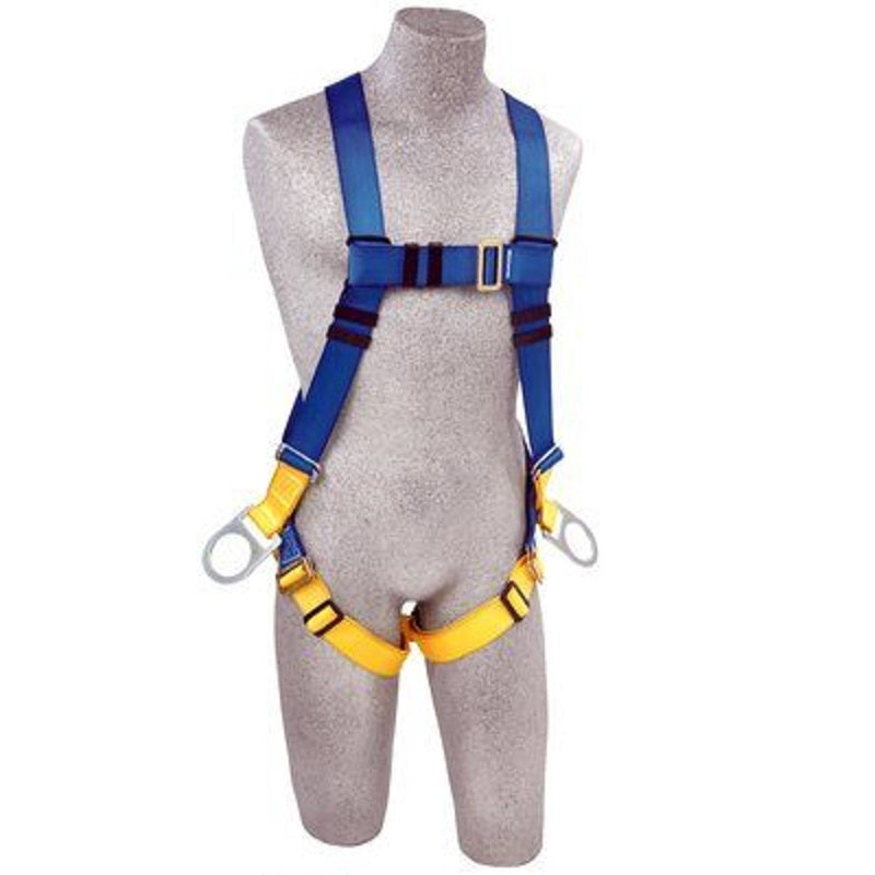 Protecta FIRST Vest-Style Positioning Harness Universal with Back & Side D-Ring, Pass-Thru Buckle Leg Straps