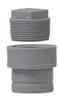 Adapter 4" Polypropylene Schedule 40 No-Hub Mechanical Joint Cleanout Blueline