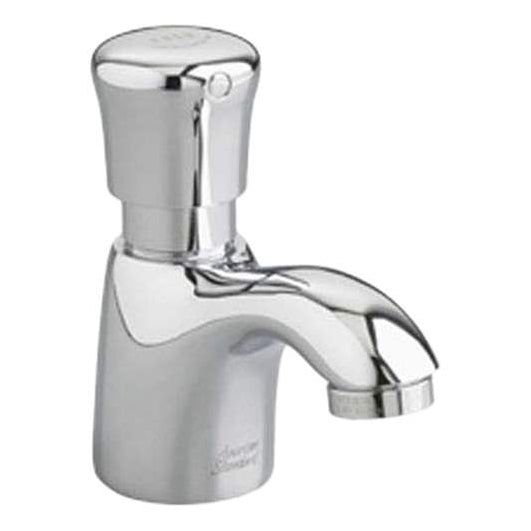 Pillar Tap Metering Faucet In Chrome
