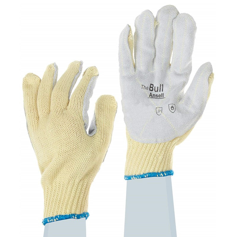 Glove Cut Resistant Kevlar w/Leather Palm Glove SZ 10 70-282
