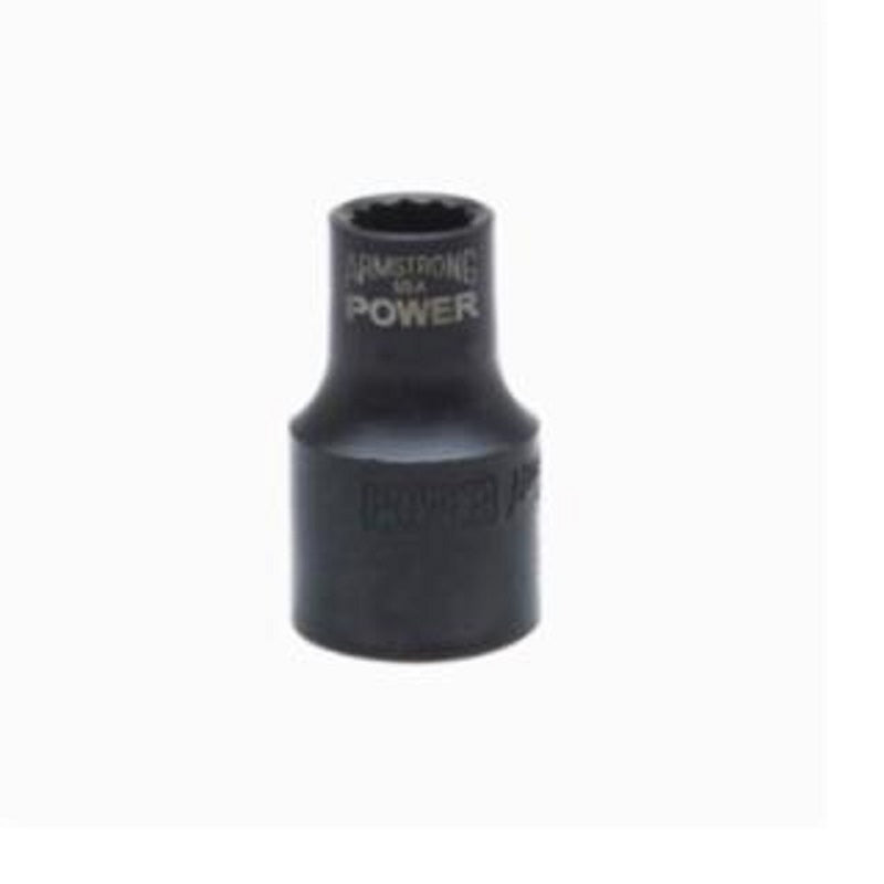 Socket 1/2" 1/2" Drive 12 Point Black Oxide Standard