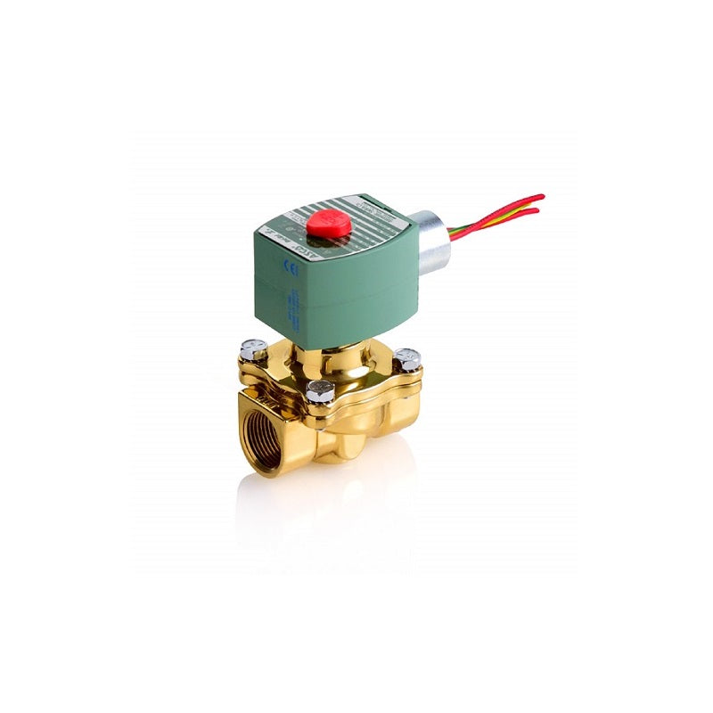 Solenoid Valve 1" Brass 2-Way AC 120/60V Normally Open General Service