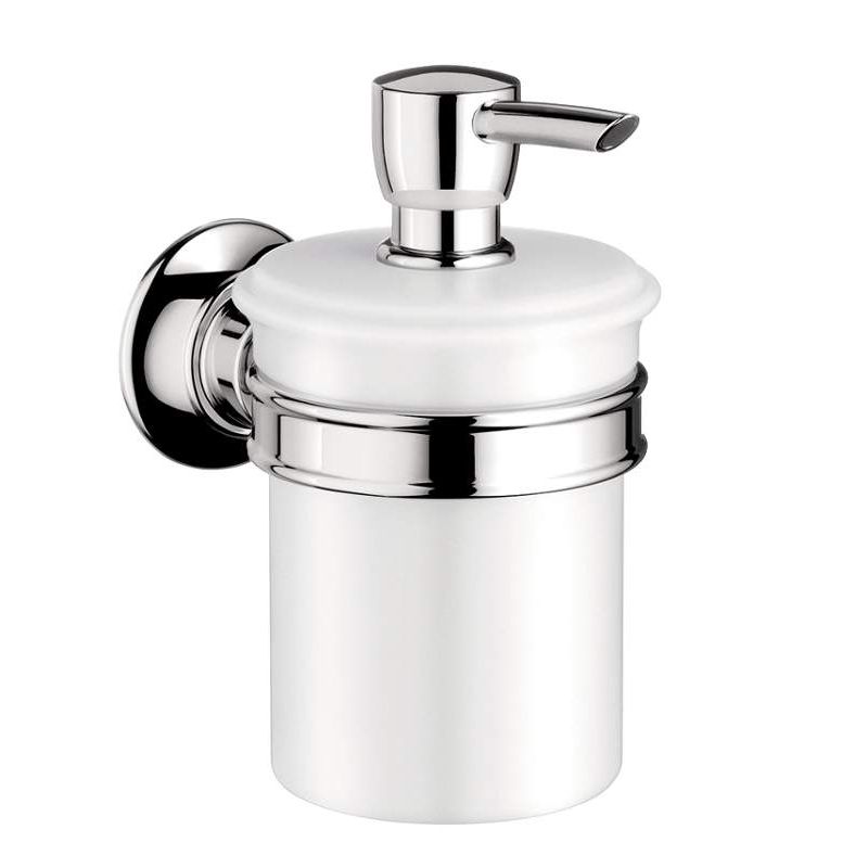 Axor Montreux Liquid Soap Dispenser w/Holder in Chrome