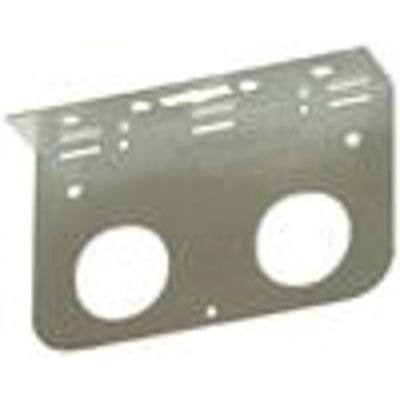 BRACKET GALVANIZED STEEL 521-558 PIPE EYE SUSPENSION DBL HOLE