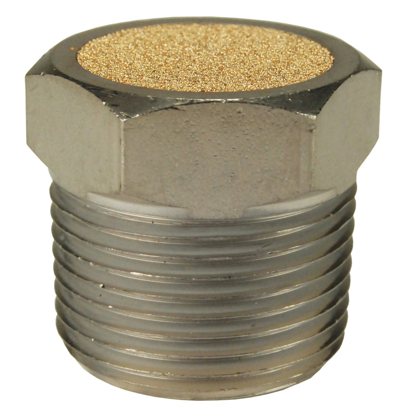BREATHER VENT 1 NPT ASP-8BV NICKEL PLATED STL- 1-5/16 LGTH