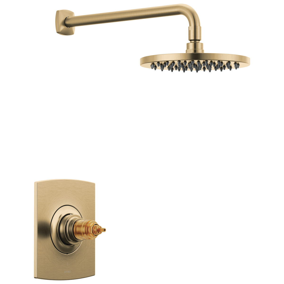 Allaria Thermostatic Shower Only Trim, No Hdl in Luxe Gold