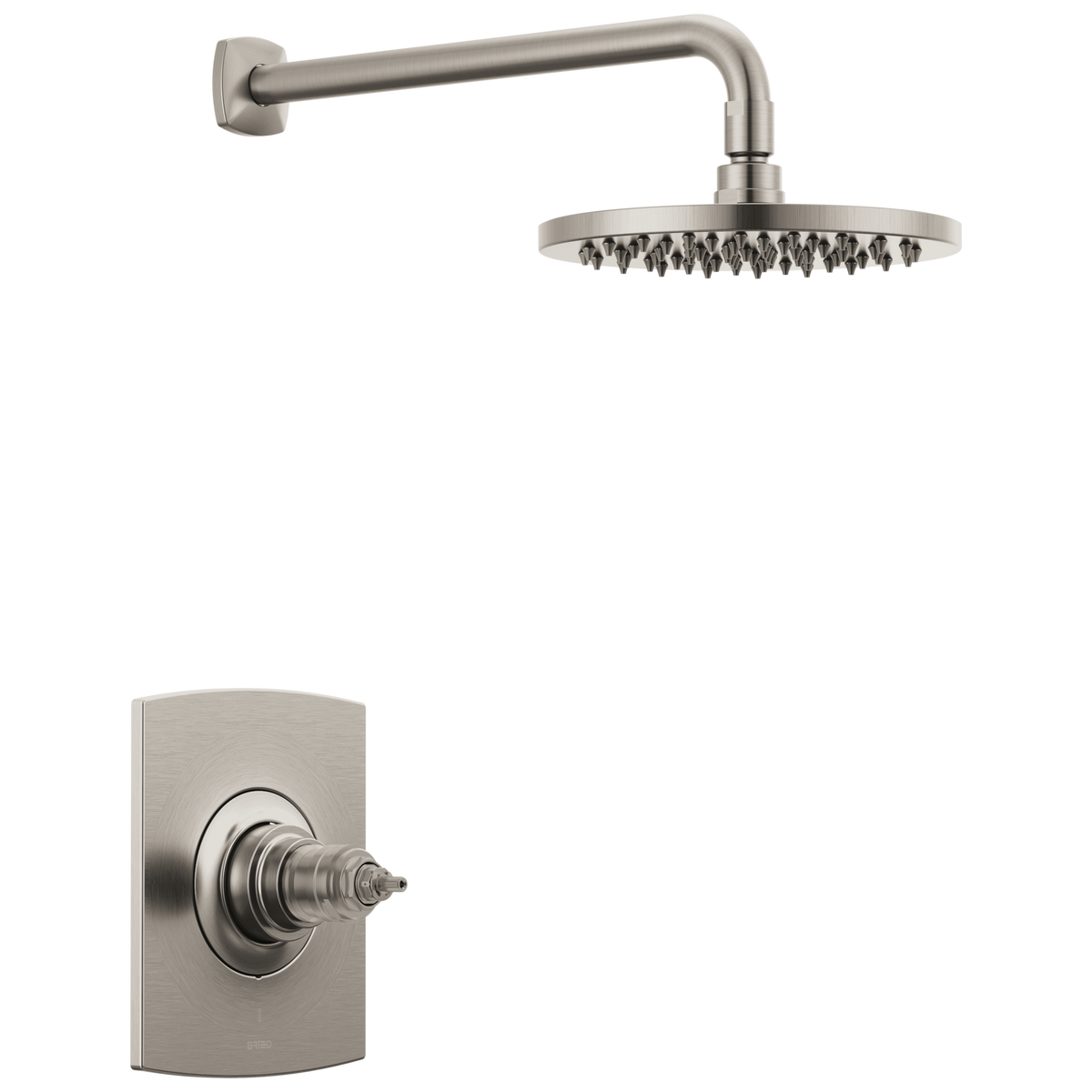 Allaria Thermostatic Shower Only Trim, No Hdl in Luxe Nickel
