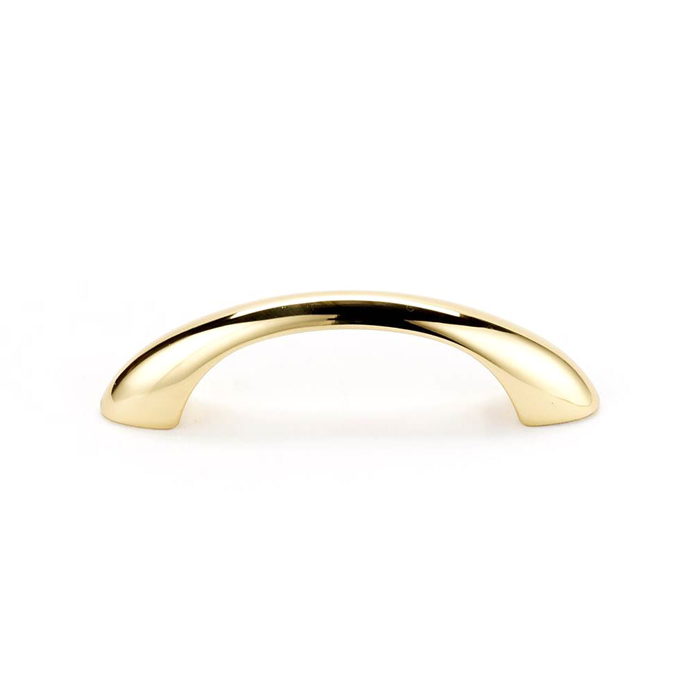 C855 3" Pull w/Polished Brass Finish