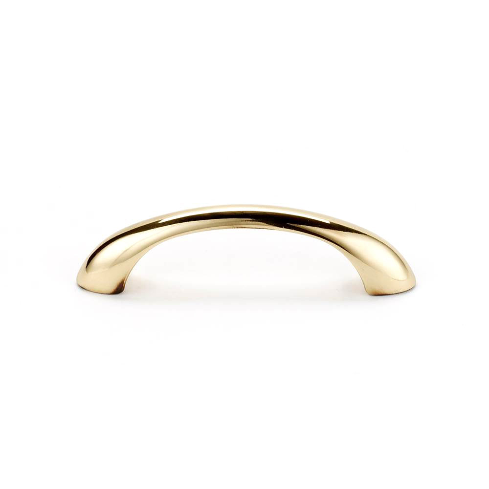 C855 3-1/2" Pull w/Polished Antique Finish