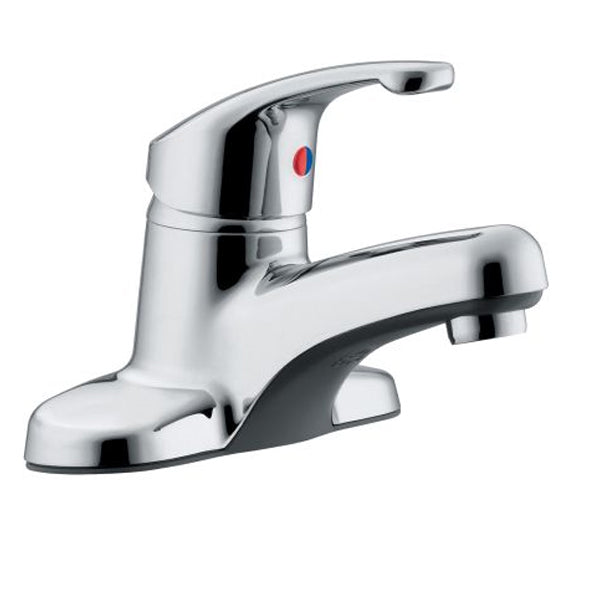 Flagstone 4" Centerset Lav Faucet in Chrome w/NO Waste