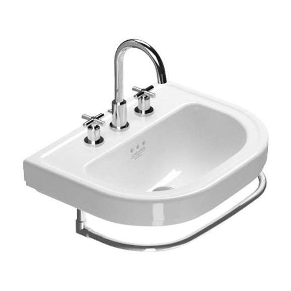 WASHBASIN 2HL WHT SGL BWL 156CV00 CANOVA ROYALE 56