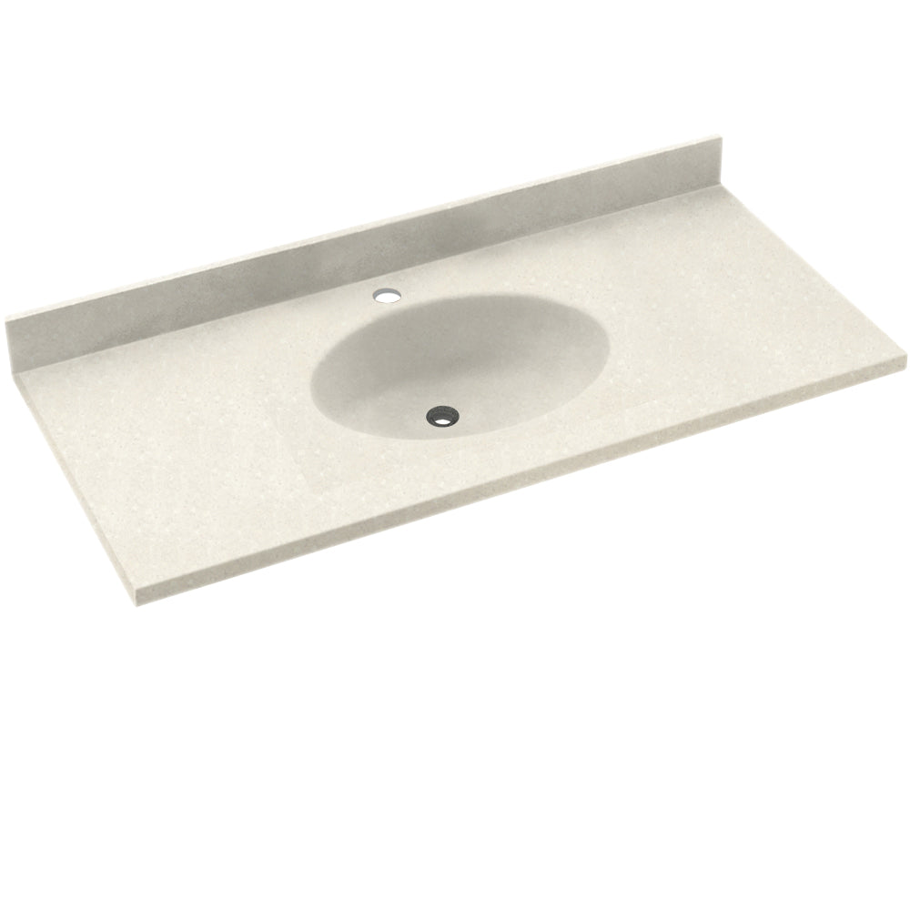 Chesapeake 25x22-1/2" Single Bowl Vanity Top in Bisque