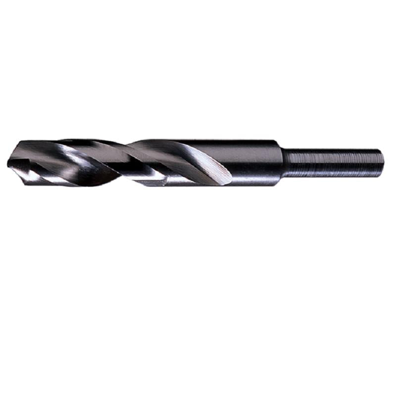 Silver & Deming Drill 41/64" 1/2" Diameter Reduced Shank HSS Black Oxide