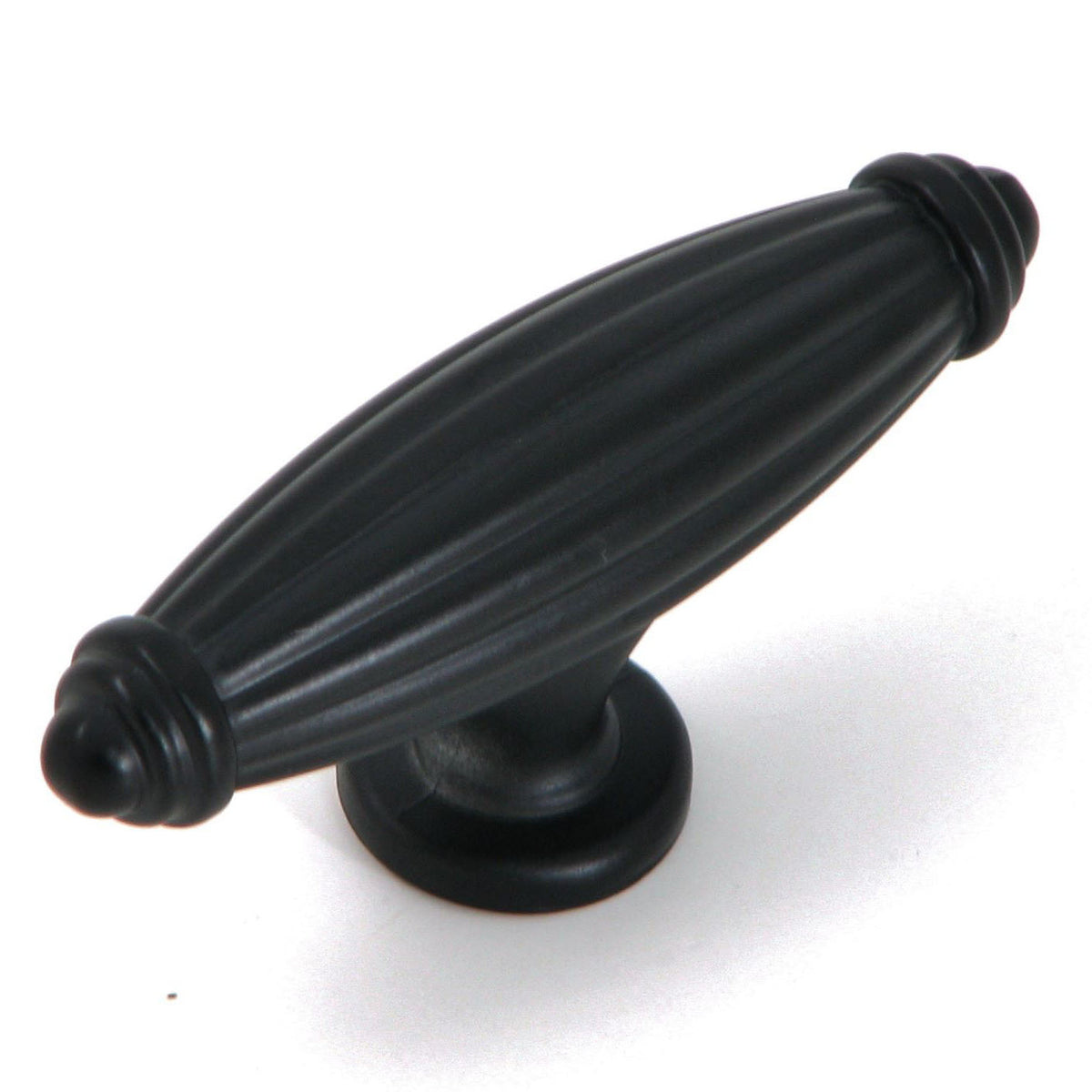 Country Cabinet Knob in Matte Black 1 pc
