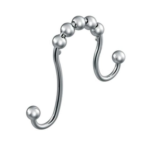 Double Shower Curtain Ring in Chrome
