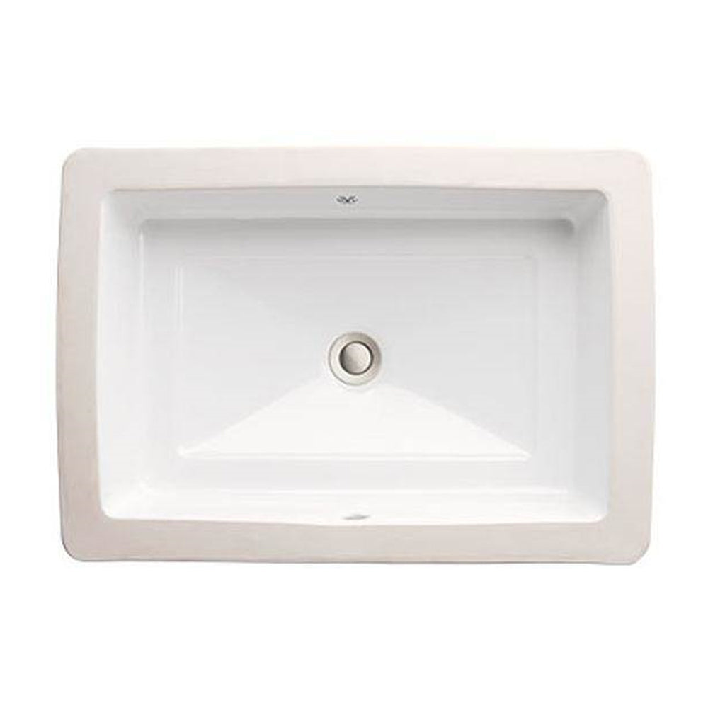 Pop Petite 17-5/8x12-5/8x7-1/2 Single Bowl Bath Sink Canvas White