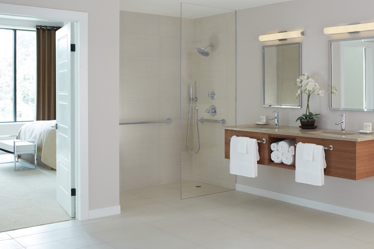 Wall Supply Elbow in Lumicoat Chrome