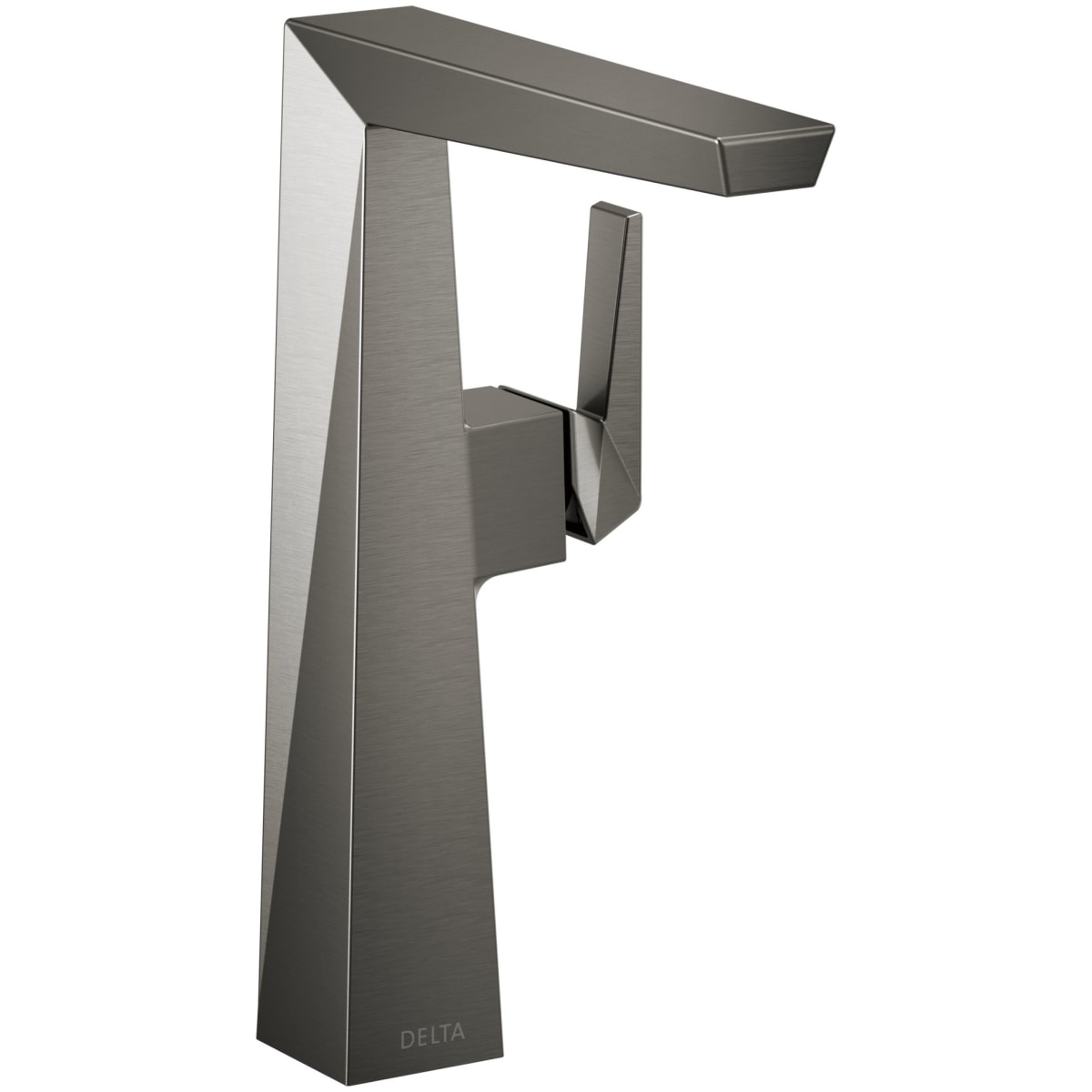 Trillian 1-Lever Handle Vessel Faucet in Black Stainless
