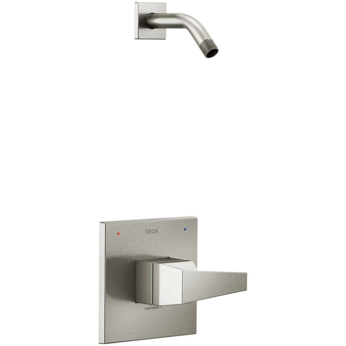 Trillian Shower Trim Less Showerhead In Lumicoat Stainless