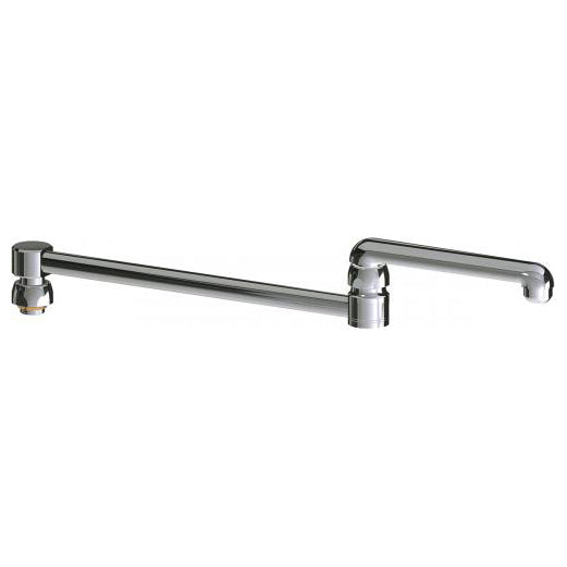 SINK SPOUT 18in DJ18E1JKABCP DOUBLE JOINTED SWING