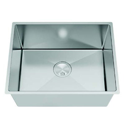 Diamond 23-1/2x18-1/2x10" 16-Gauge One Bowl Kitchen Sink Kit