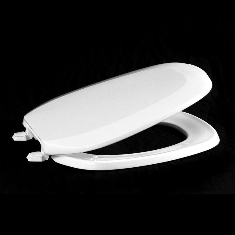 SEAT EMB201-306-A BON RND CLOSED FRONT W/COVER PLASTIC