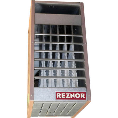 Unit Heater Gas-Fired, Gravity Vented, Propeller Fan Model F125 w/AH3 Ignition System & AV7 Vent