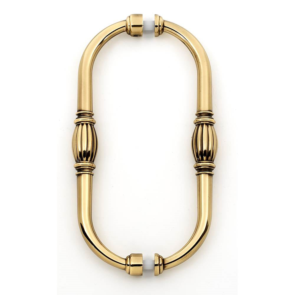 Tuscany 8" Back-to-Back Pull w/Polished Antique Finish