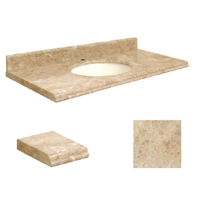 VANITY TOP 49X22 CHO MARBLE G4922-M2-U-B-1 CAPPUCCINO