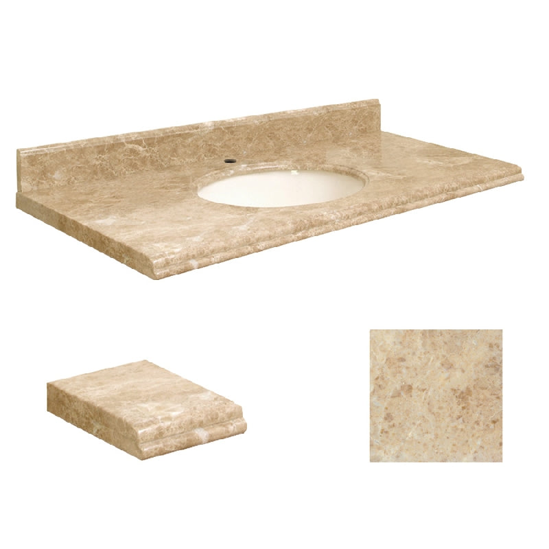 VANITY TOP 49X22 CHO MARBLE G4922-M2-U-W-1 CAPPUCCINO