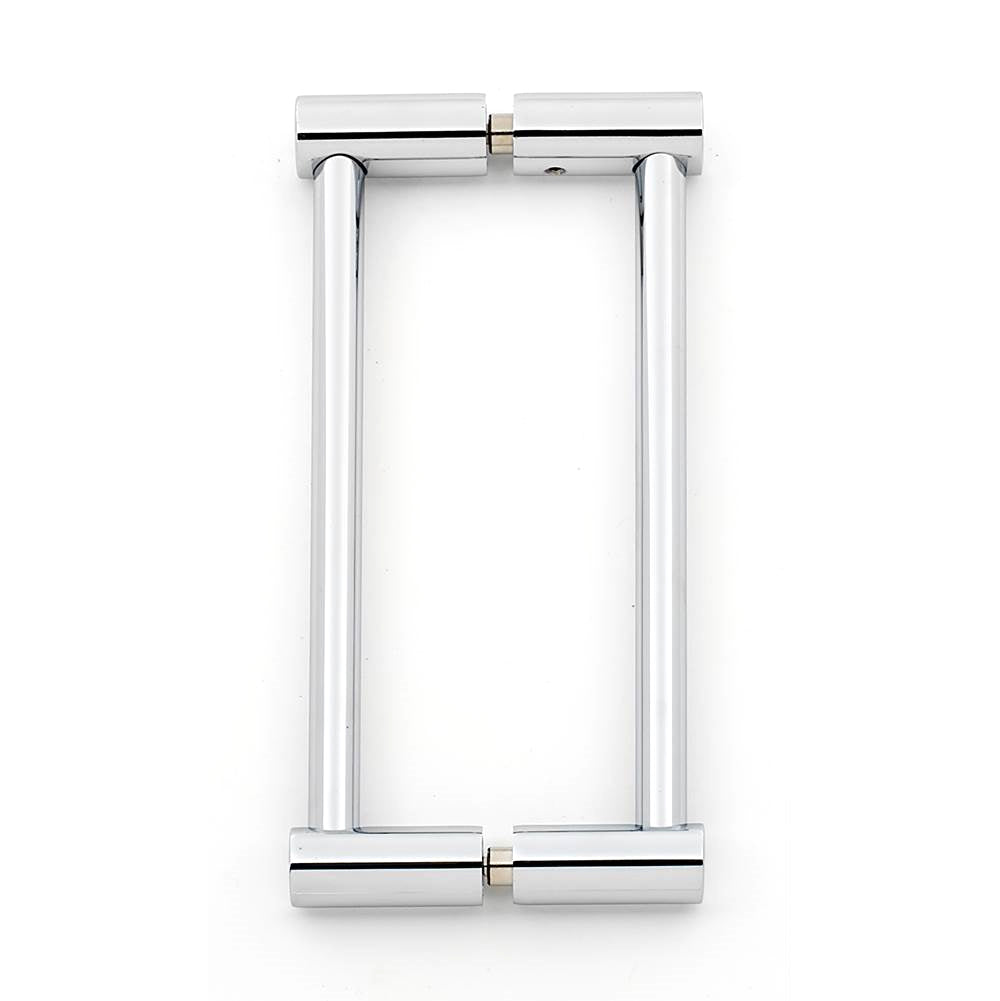 Contemporary I 6" Back-to-Back Pull w/Polished Chrome Finish