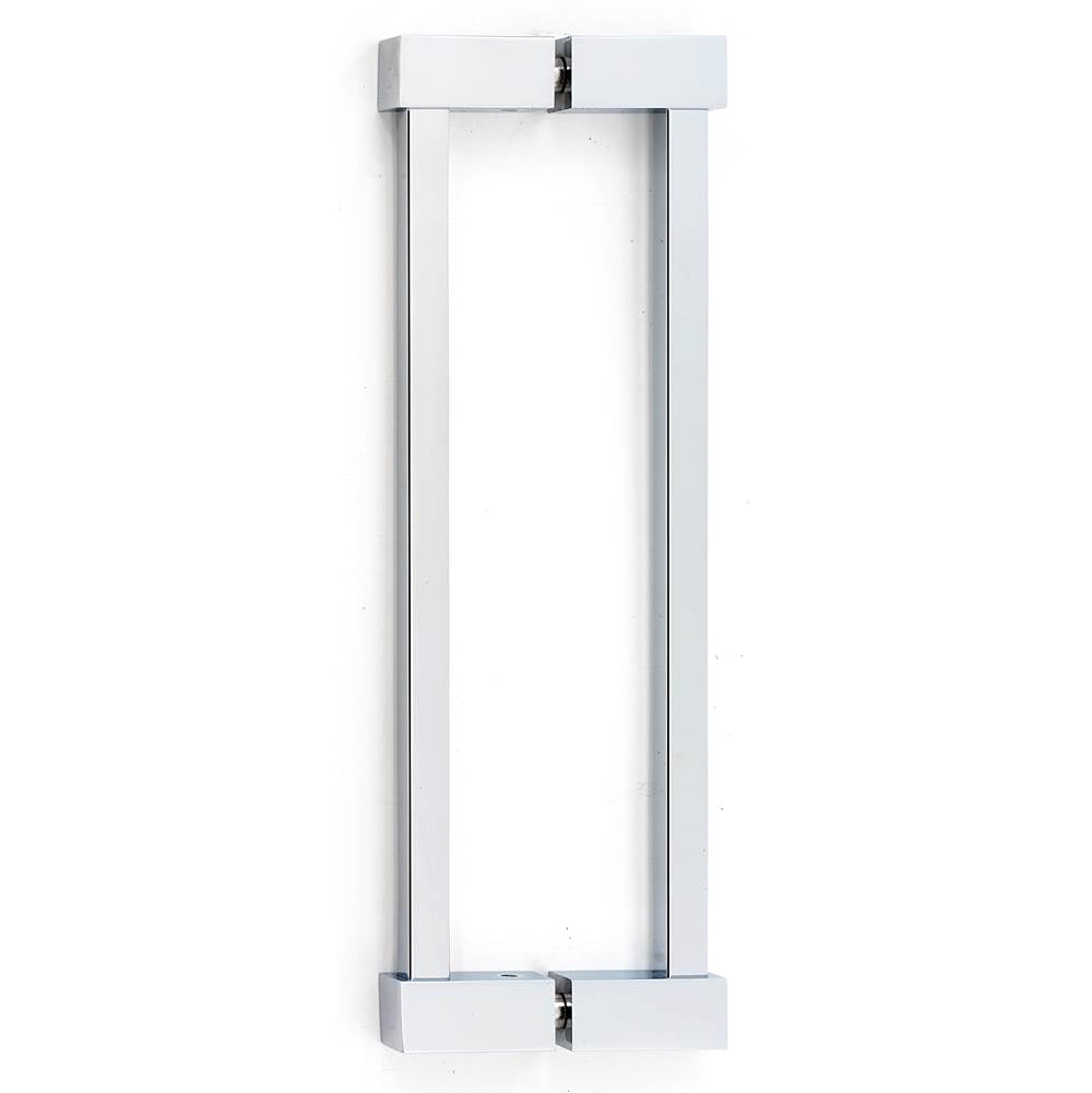Contemporary II 8" Back-to-Back Pull, Polished Chrome Finish
