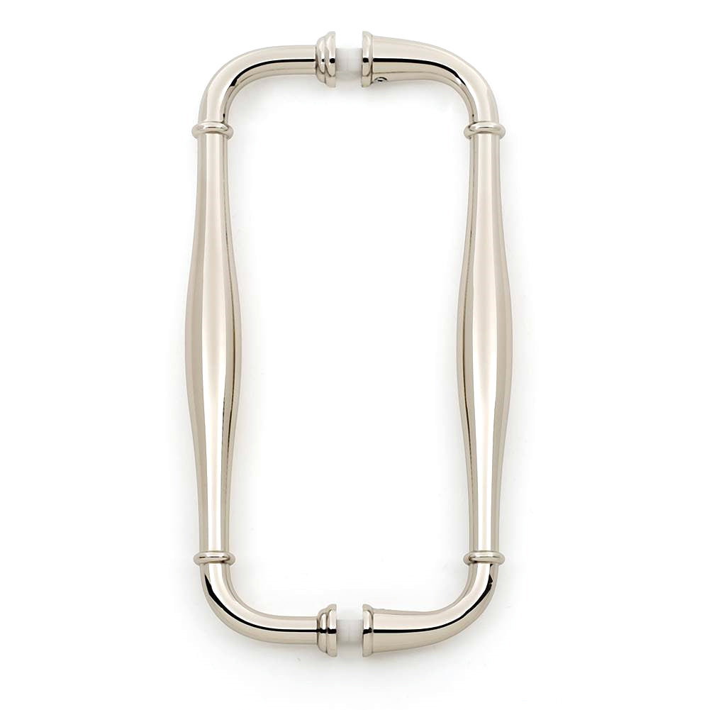 Charlie's 8" Back-to-Back Pull w/Polished Nickel Finish
