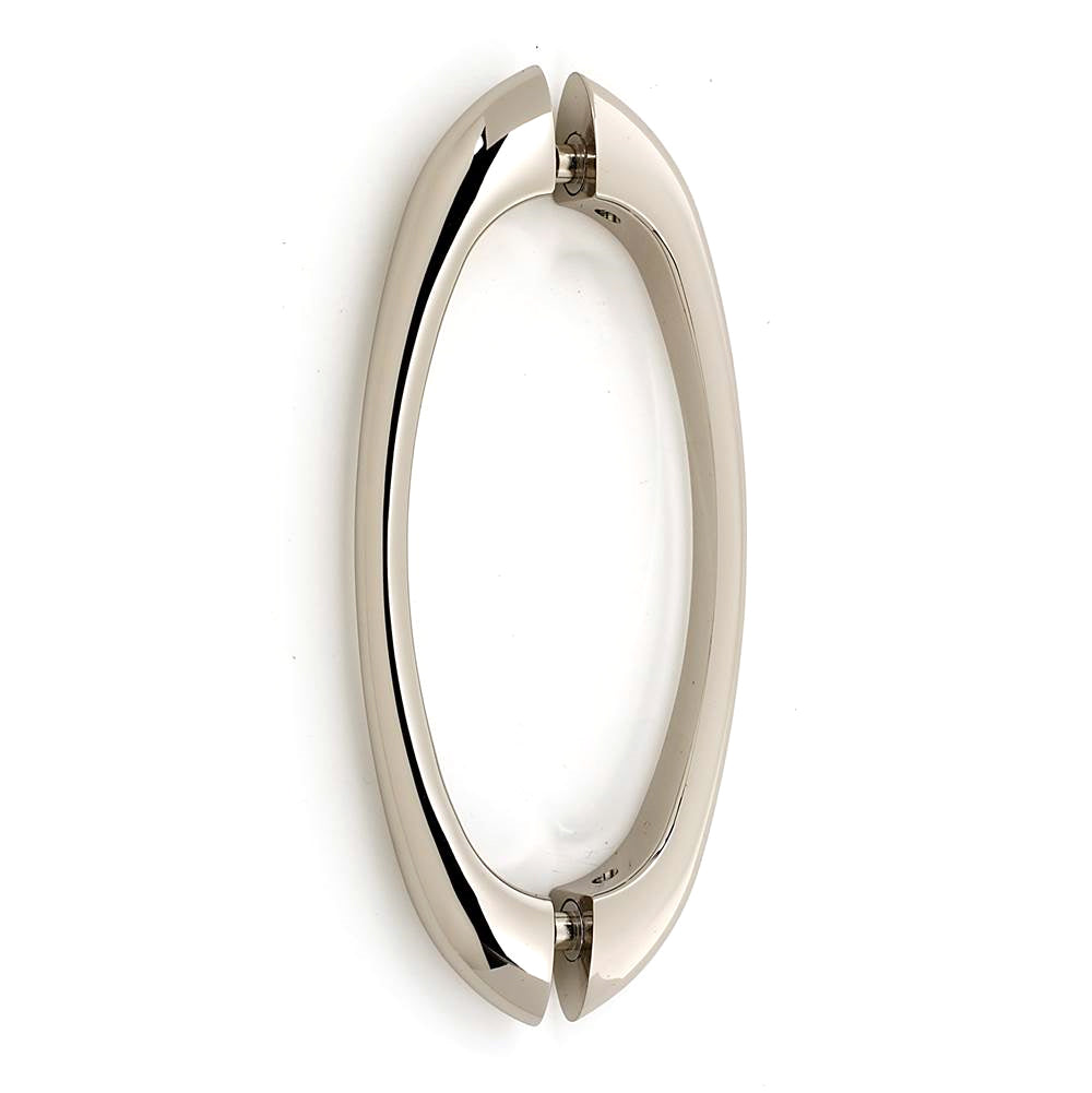 C855 6" Back-to-Back Pull w/Polished Nickel Finish