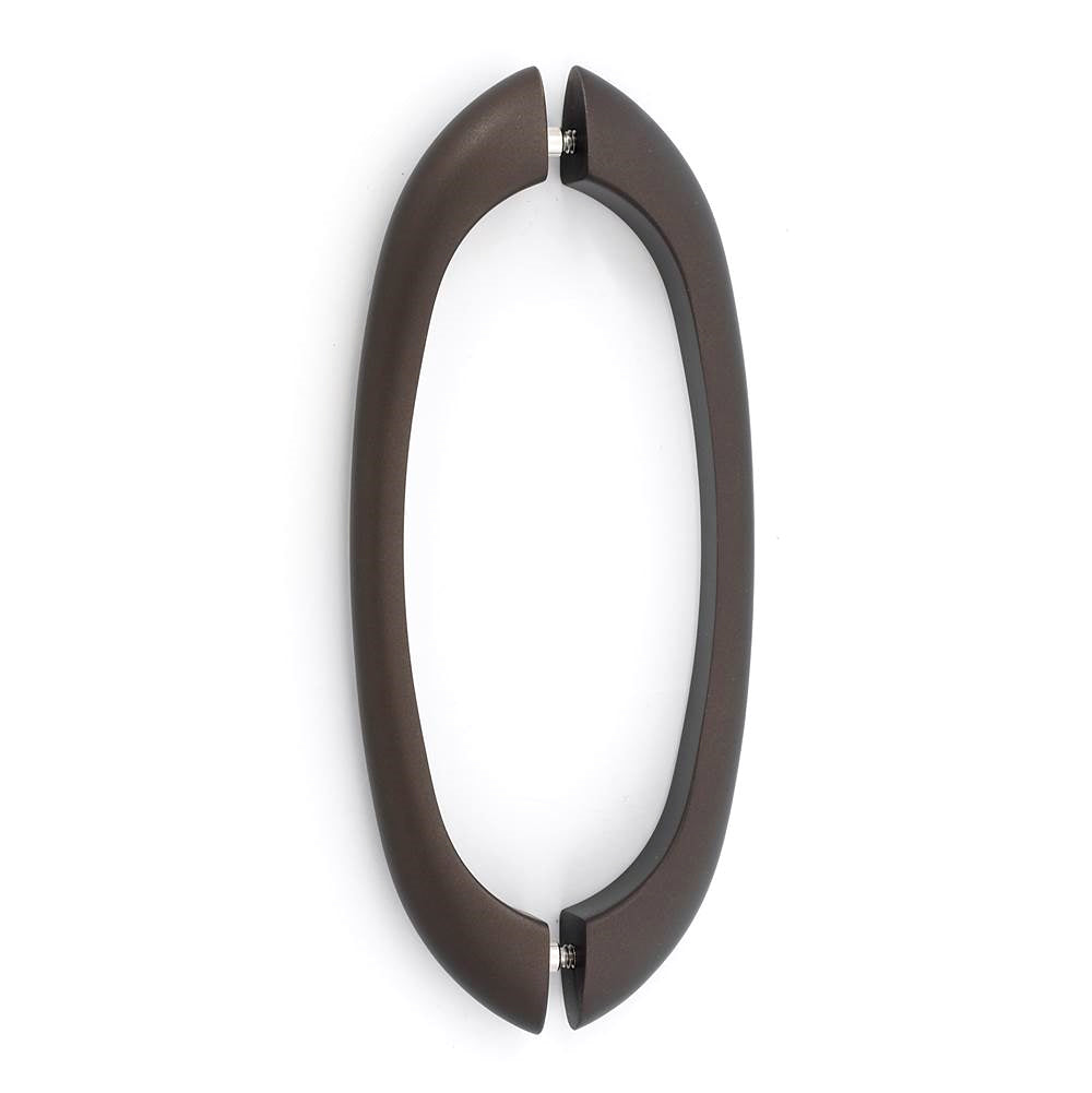 C855 8" Back-to-Back Pull w/Chocolate Bronze Finish