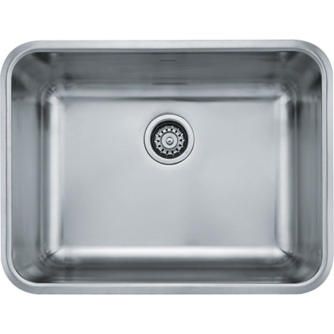 Grande 24-3/4x18-3/4x9" Stainless Steel Single Bowl Sink