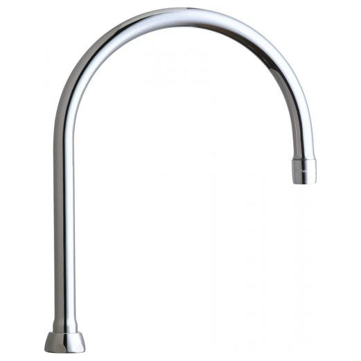SINK SPOUT GN8AE3JKABCP 8in RIGID/SWING GOOSENECK