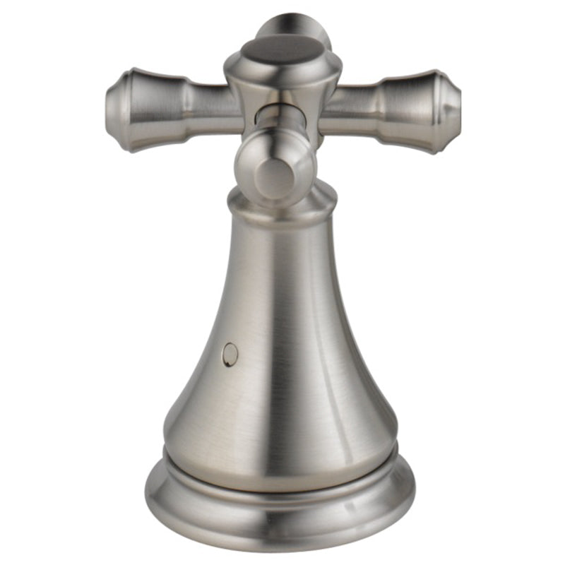 Cassidy Cross Handles in Stainless (2 pc) for Roman Tub Fces